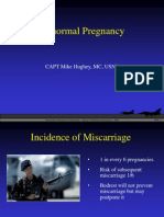 Abnormal Pregnancy: CAPT Mike Hughey, MC, USNR