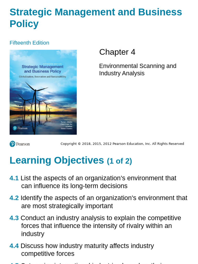 Environmental Scanning & Industry Analysis | PDF | Millennials | Economies
