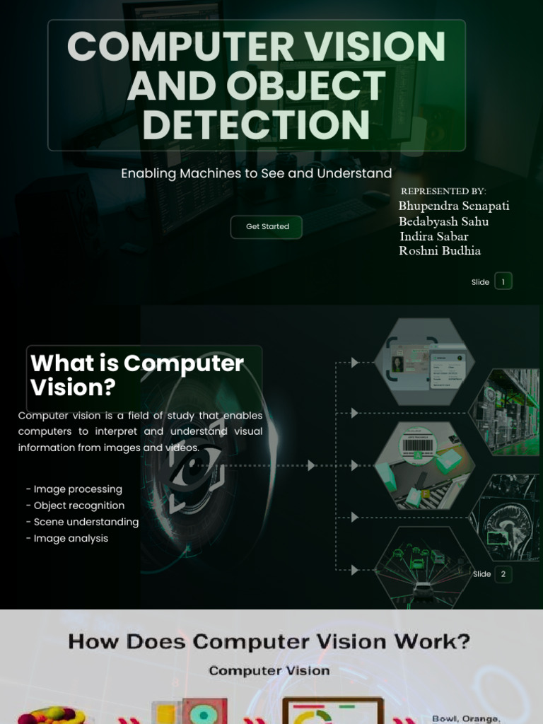 Computer Vision and Object Detection - 20250405 - 114605 - 0000 | PDF ...