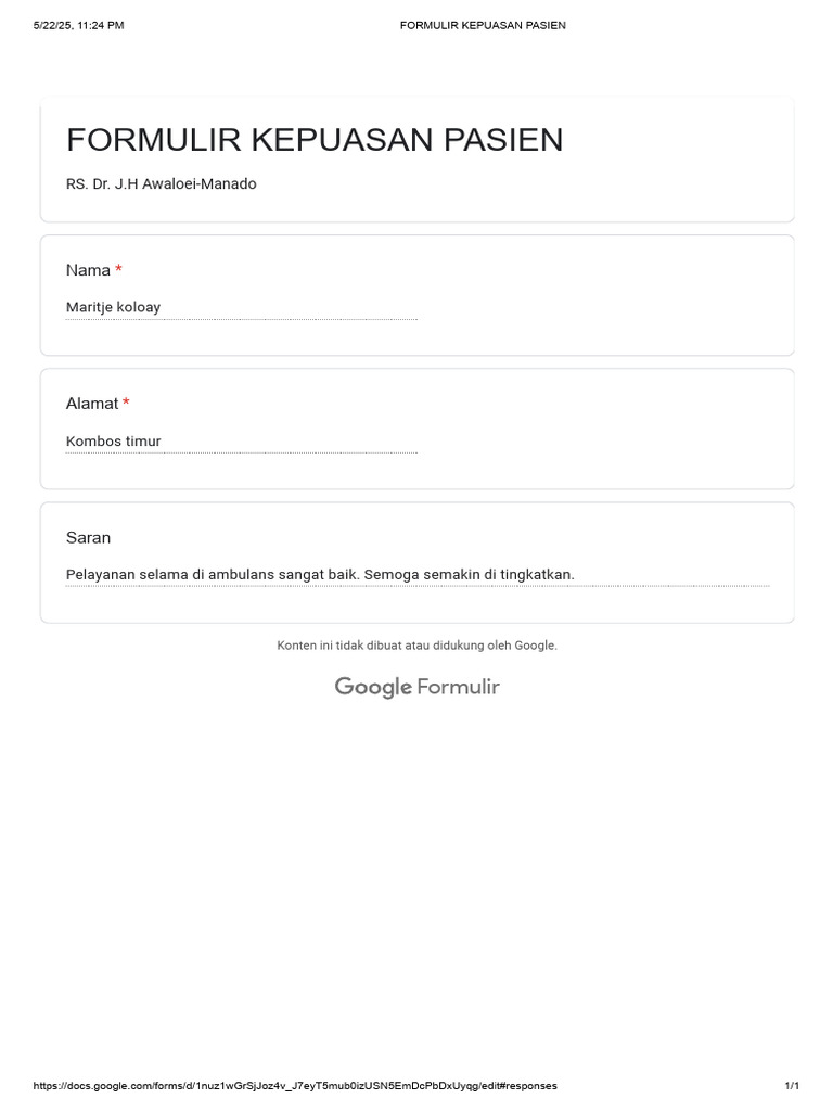 Pendaftaran untuk mendapat kaus google formulir pdf