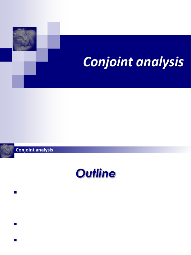Understanding Conjoint Analysis Steps | PDF | Utility | Laptop