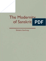 The Modernity of Sanskrit