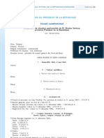 Déclaration Patrimoine Sarkozy - 2007