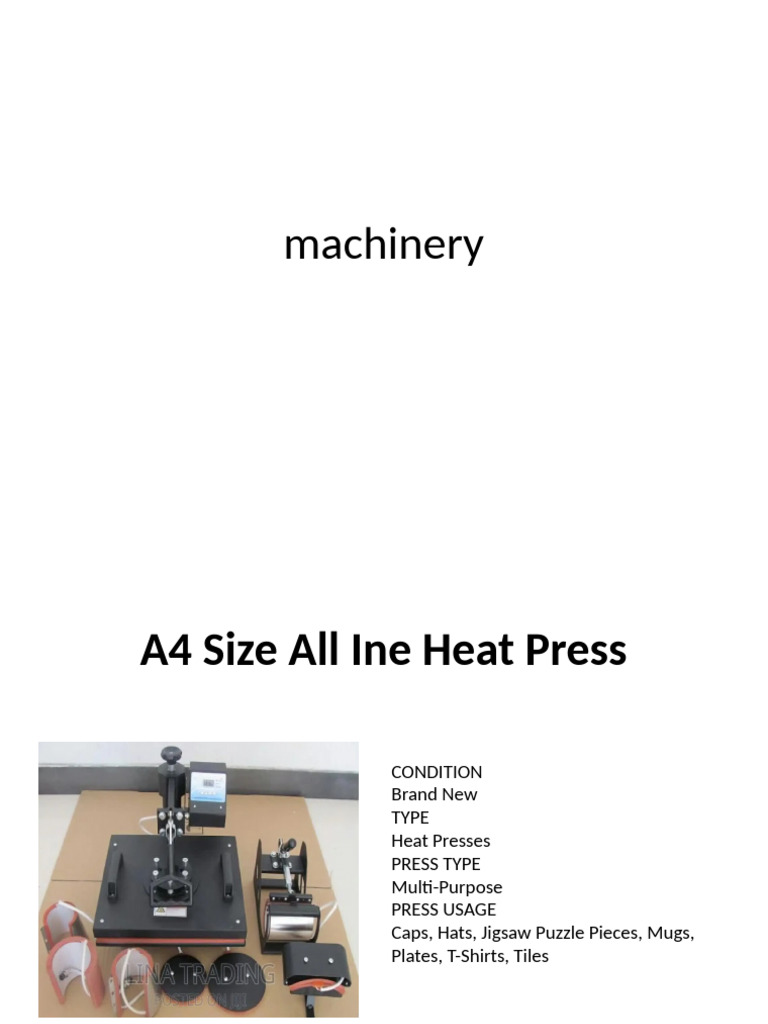 1% Machinery | PDF