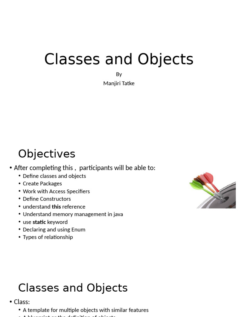 4 - Classes and Objects | PDF | Class (Computer Programming) | Method ...