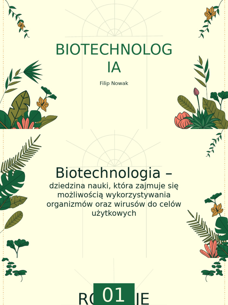 Bio Technolog I A | PDF
