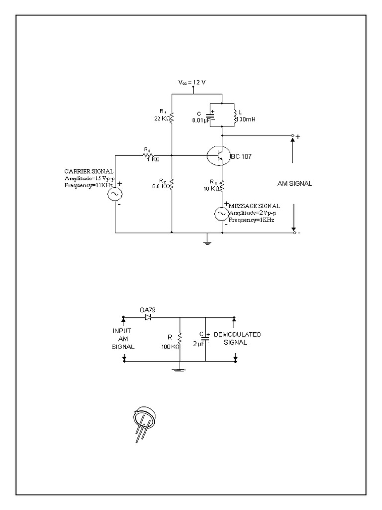 Circuit Design for Modulation Techniques | PDF | Frequency Modulation ...