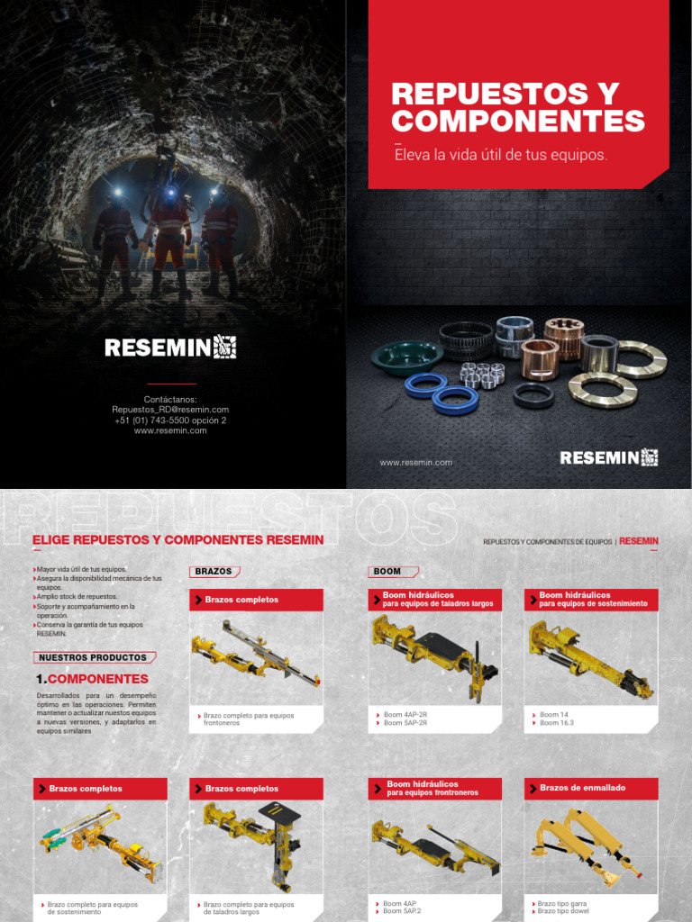 Brochure Respuestos A4 | PDF