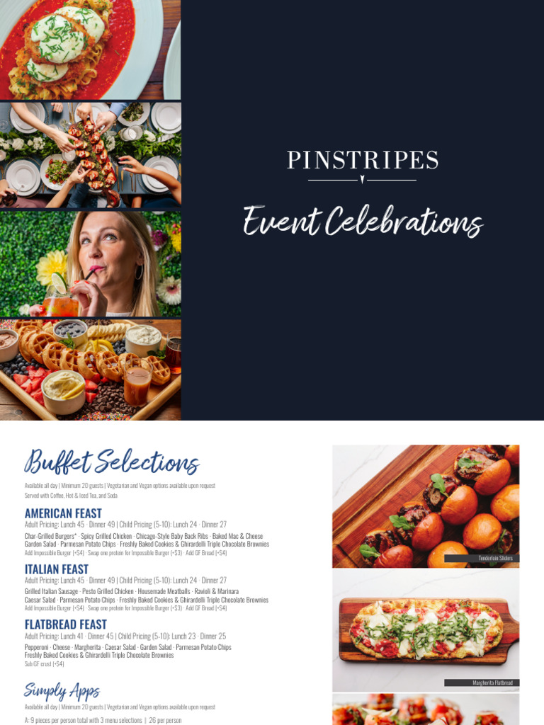 Events Menu-Aug 2024-Level 4 - WC-V20 | PDF | Salad | Pasta