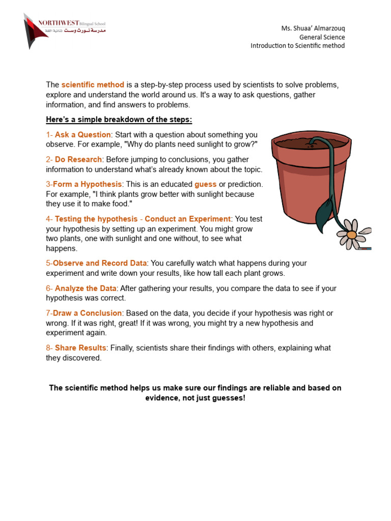 Scientific Method | PDF