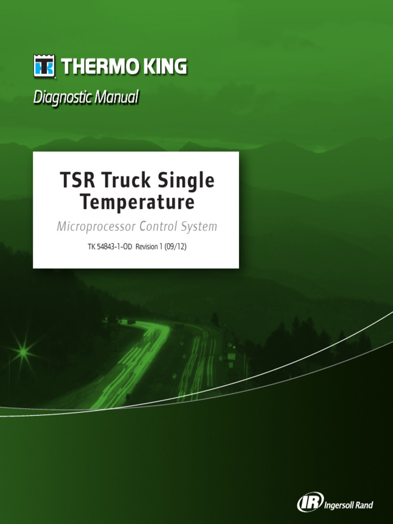 TSR Truck Temperature Control Manual | PDF | High Voltage | Voltage