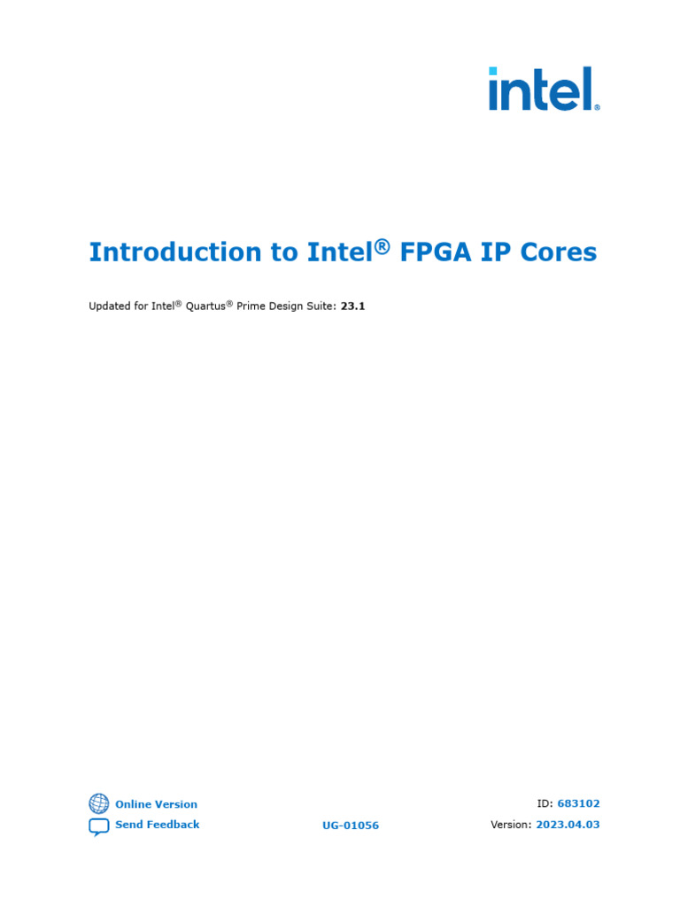 Ug Intro To Megafunctions-683102-773176 | PDF | Field Programmable Gate ...