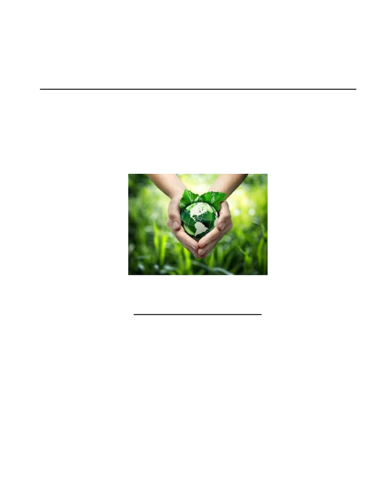 Environmental Studies Project Overview | PDF | Aquatic Ecosystem ...