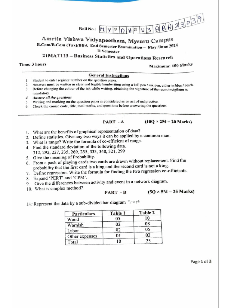 Statistics | PDF