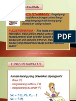 Fungsi Penawaran-Matematika Ekonomi