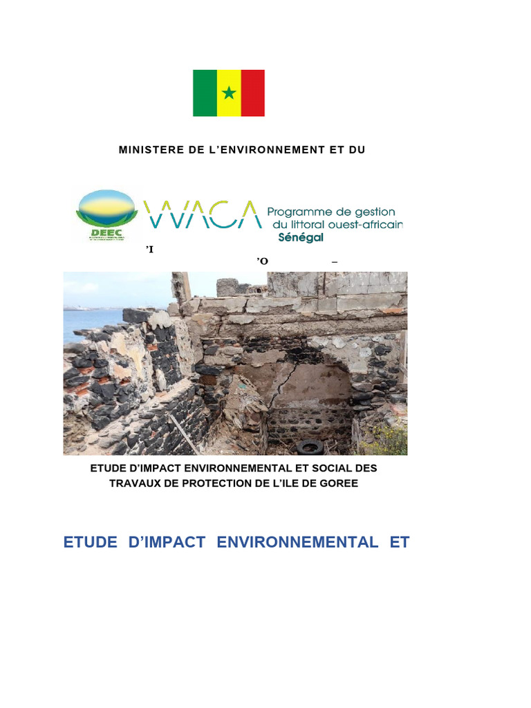 Impact Environnemental du Projet WACA | PDF | Environnement naturel ...