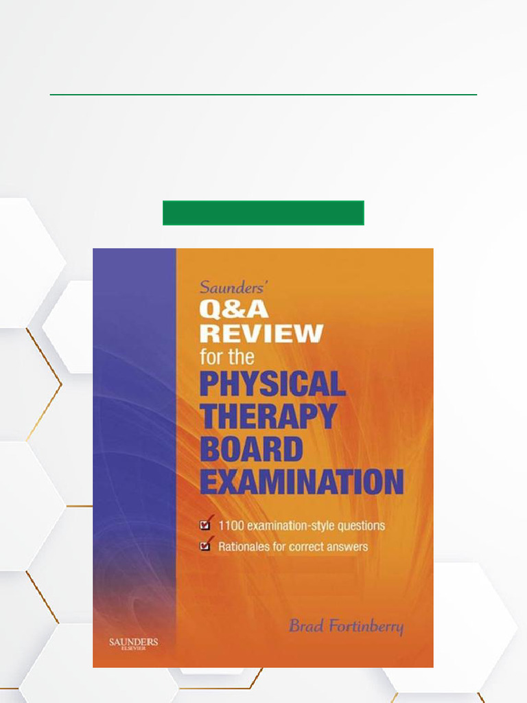 Saunders Q&A Review for PT Exam | PDF