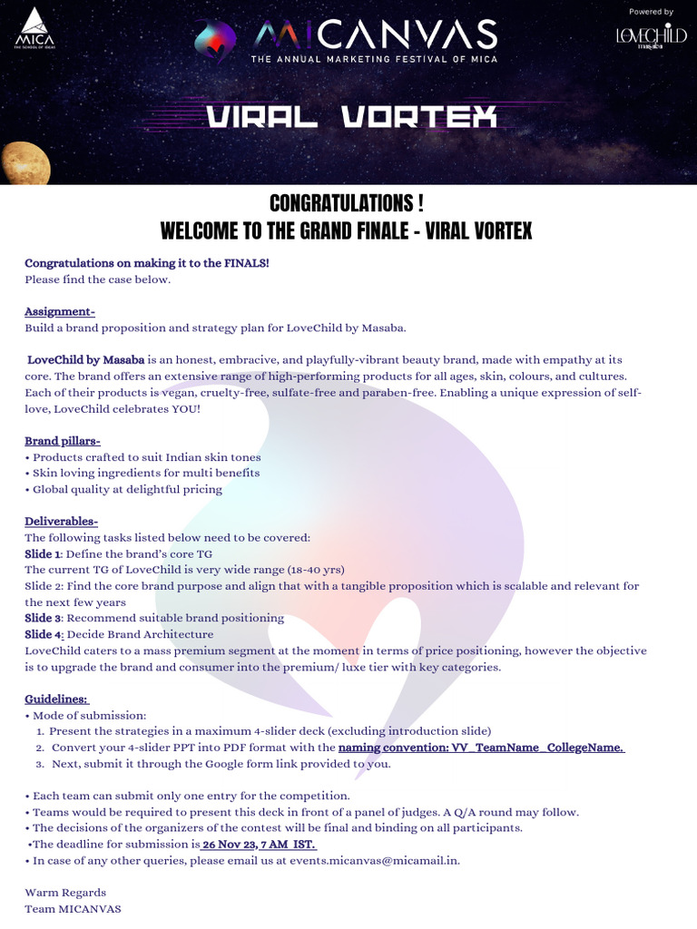 Viral Vortex Final Round | PDF