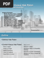 Download Presentasi Kasus Hak Paten by Rizky Dwi Prayogo Lubis SN86570202 doc pdf
