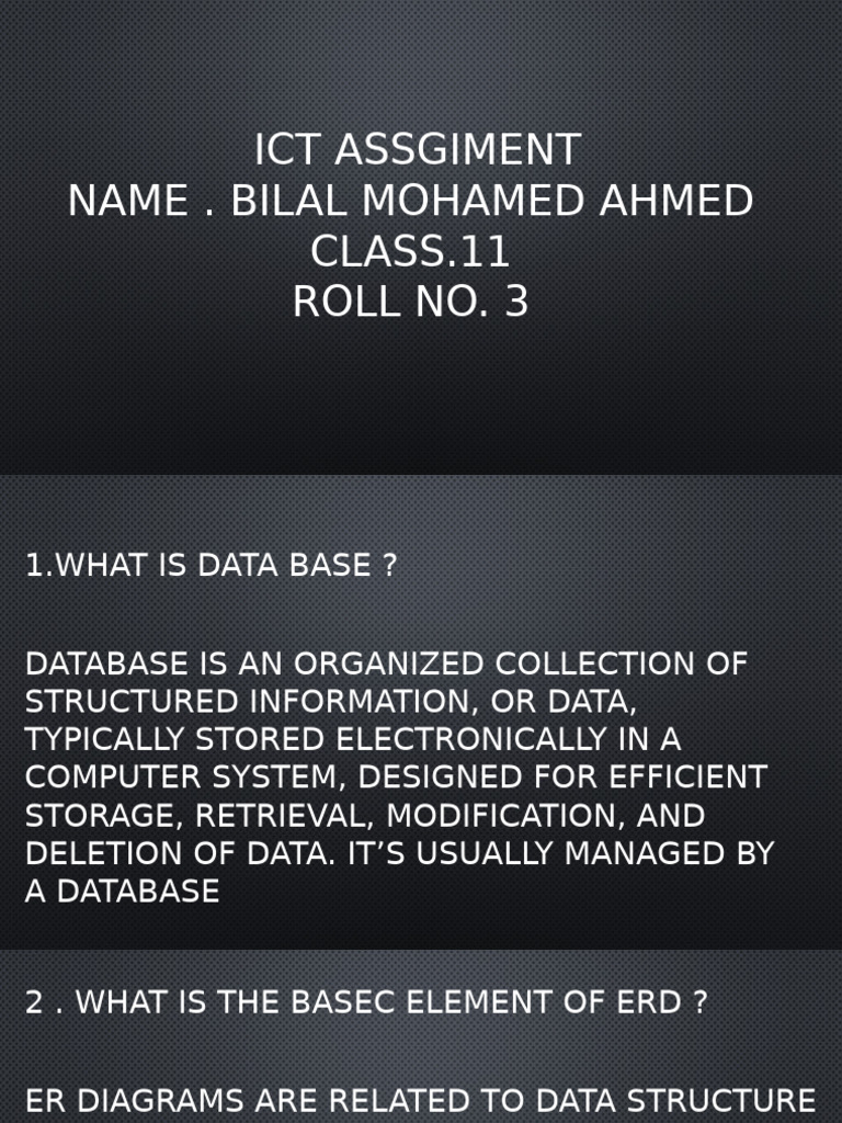 Understanding ER Diagrams and Databases | PDF