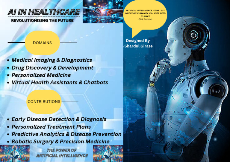 AI Revolutionizing Healthcare Future | PDF