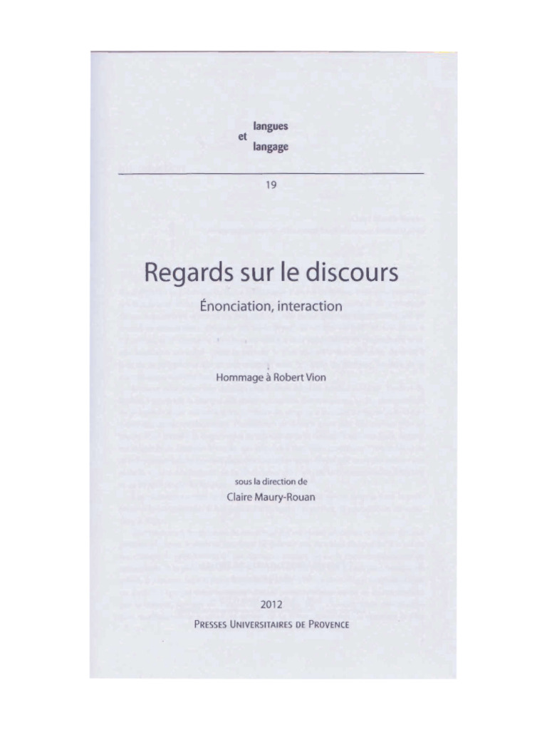 définir la modalité vers une approche | PDF