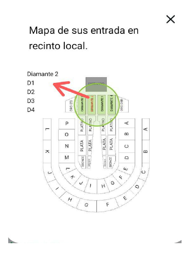 Mapa de Localidad Recinto | PDF
