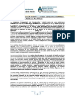 Sintesis Prensa - Altas Des Del Mercosur en Derechos Humanos