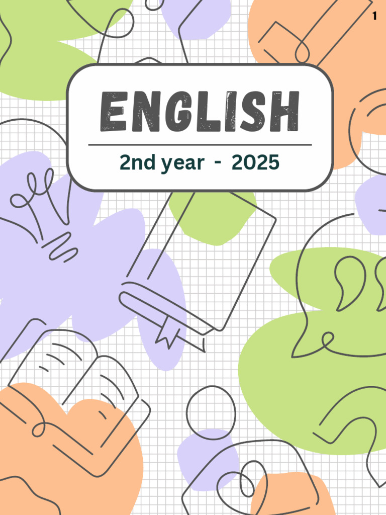 Programme Anglais 2ème Année 2025 | PDF