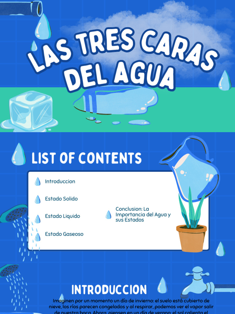 Blue and Green Illustrative How to Save Water Presentation.pdf | PDF