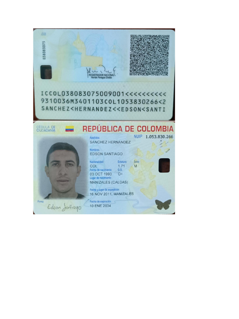 CEDULA | PDF