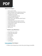 Download Resep Soto Banjar by Nike Dwiyanti SN86574118 doc pdf