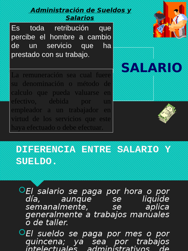 Tema No. 10. - Administración de Sueldos y Salarios | PDF | Salario ...