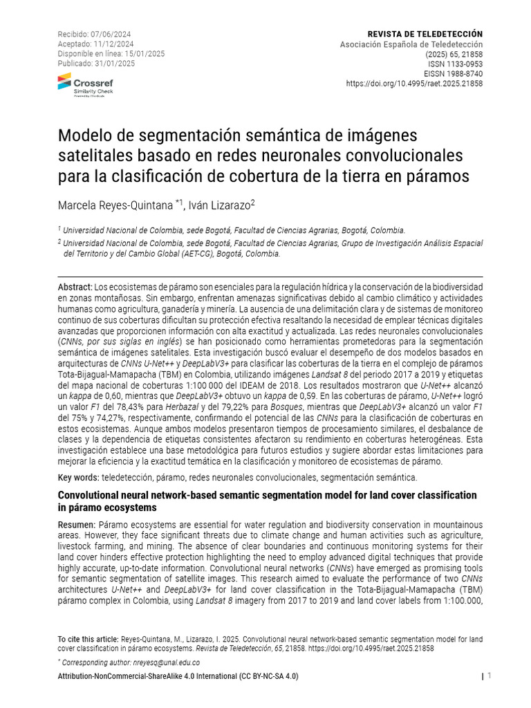Segmentación de Imágenes Satelitales | PDF | Segmentación de imagen ...