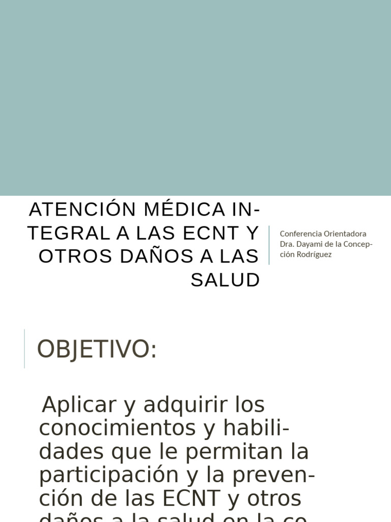 Prevención y Manejo de ECNT en Salud | PDF | Hipertensión ...