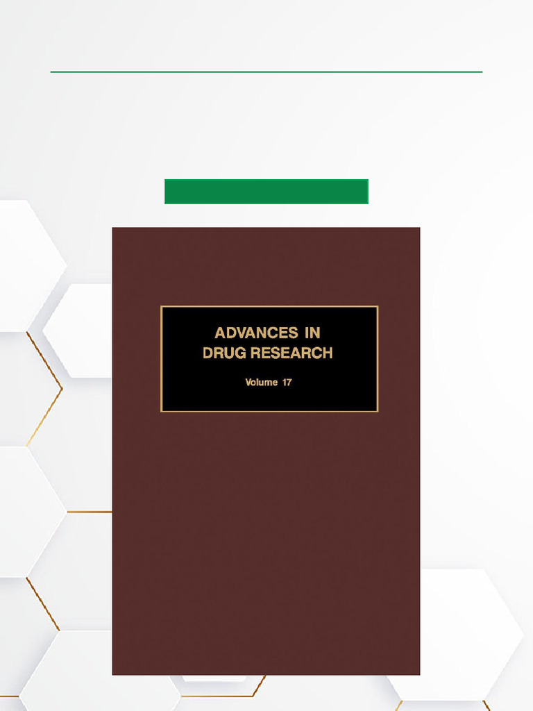 Advances in Drug Research Overview | PDF | Antiviral Drug | Drugs