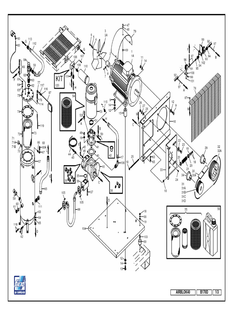 B170D AIRBLOK40 Parts List | PDF | Manufactured Goods | Mechanical ...