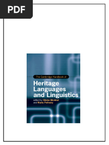 The Cambridge Handbook Of Heritage Languages And Linguistics Silvina Montrul download