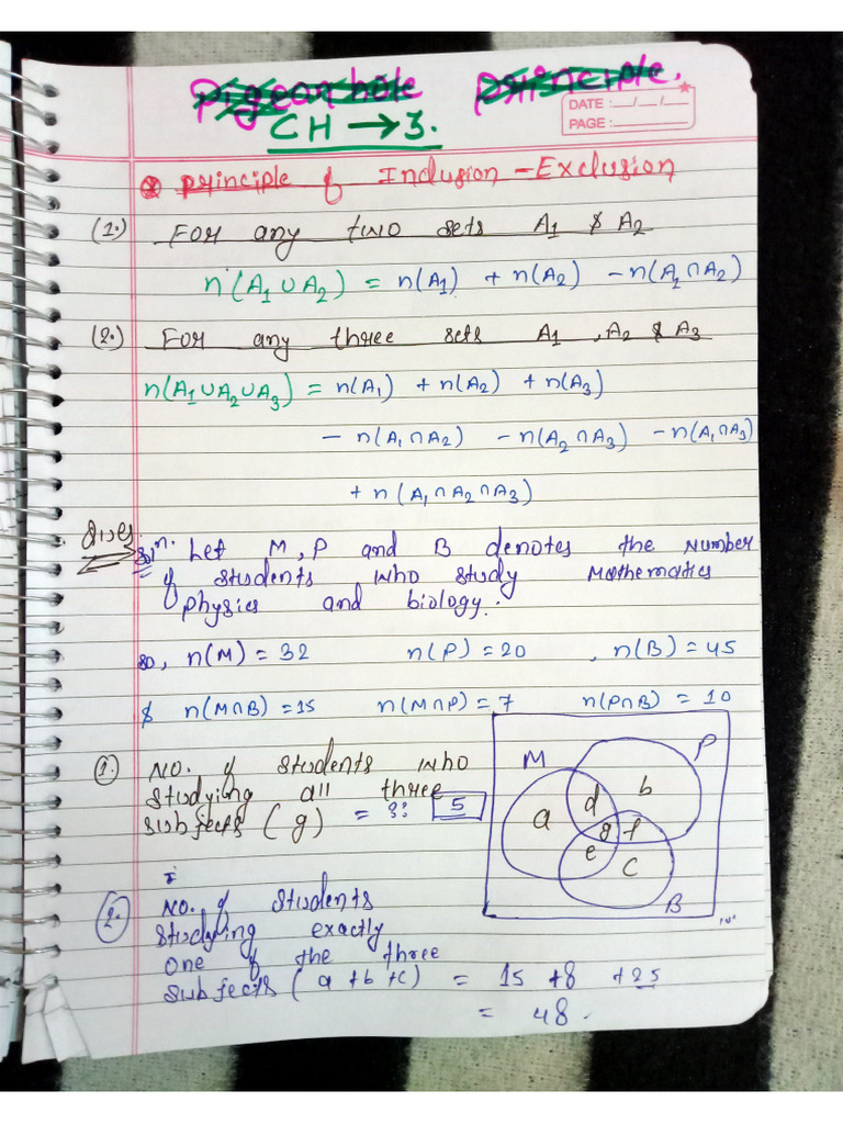 Maths CH 3 | PDF