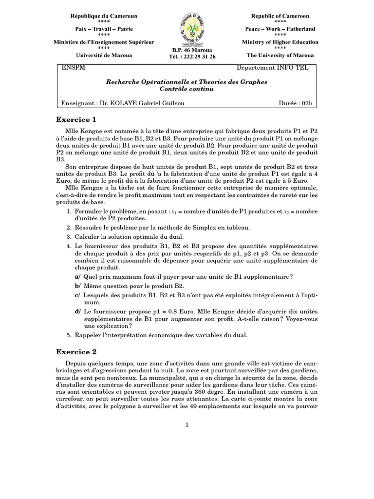 Optimisation de la production et sécurité | PDF