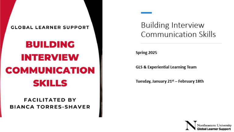 Building Interview Communication Skills Pdf