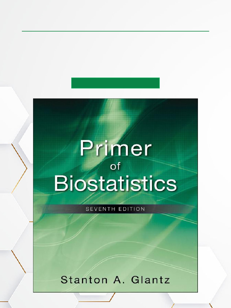 Primer of Biostatistics 7th Edition PDF | PDF | Student's T Test