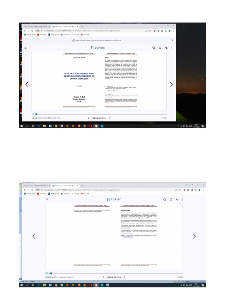 Introduçao A Rede Print Screen Agostinho Panzu - 095106 | PDF