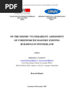 Download 2007_Technical Report_Belmouden_Lestuzzi_On the Seismic Vulnerability Assessment of URM Buildings_modeling Okok by Juan Carlos Jimnez Pacheco SN86578974 doc pdf
