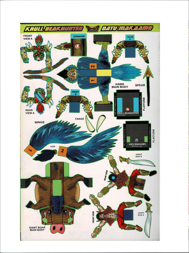 15.2 Krull Breakhunter and Datu Makaamo Pattern | PDF