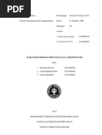 Download Karakter Produk Pertanian Dan Agroindustri by Nurul Muhibbah SN86580557 doc pdf