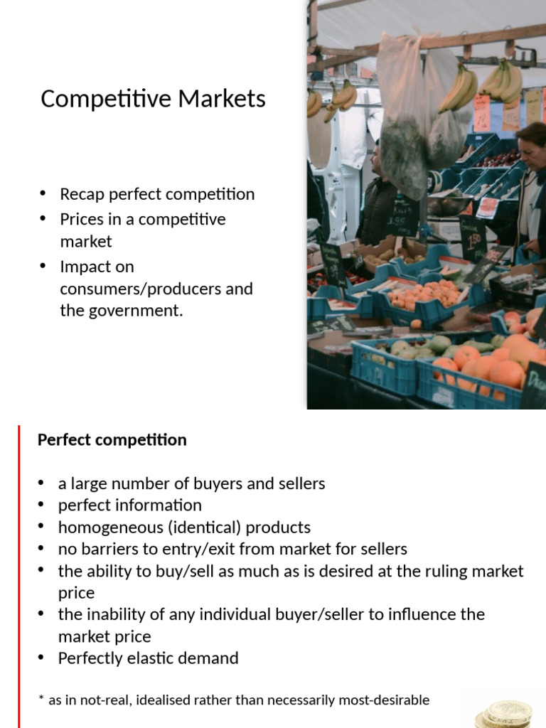 Understanding Competitive Markets in Economics | PDF | Demand | Profit ...