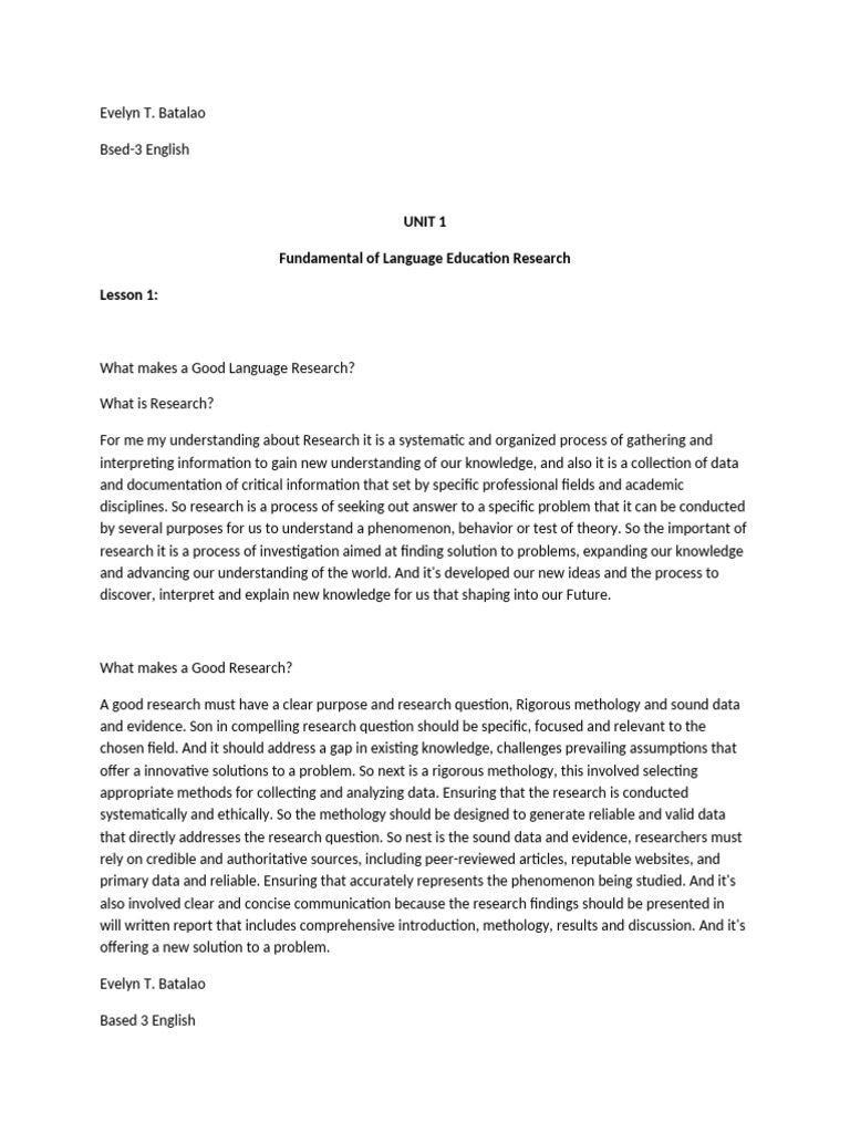 Essentials of Language Research Methods | PDF | Reading Comprehension ...