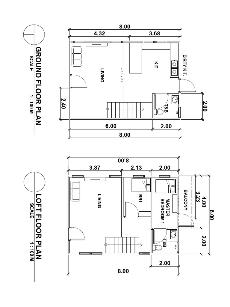 Loft Type Floor Plan Overview | PDF