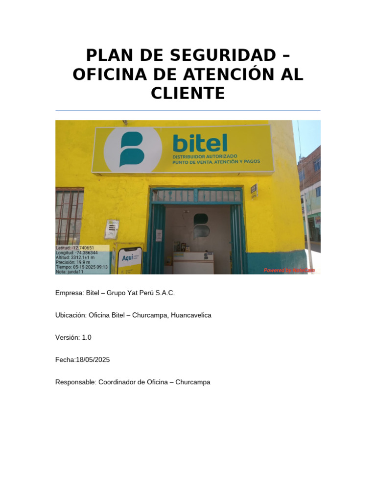 Plan de Seguridad | PDF | La seguridad informática | Seguridad